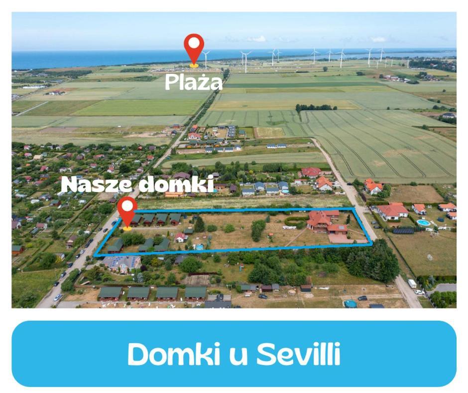 Domki Nad Morzem U Sevilli Darlowo Darlowko Экстерьер фото